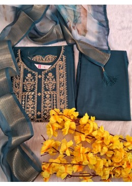 AF 1001 STYLISHT EMBFROIDERY WORK KURATIS SET 