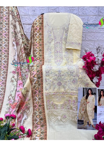 SANIYA TRENDZ TASEER PAKISTANI NEW TRANDING COTTON SALWAR SUIT