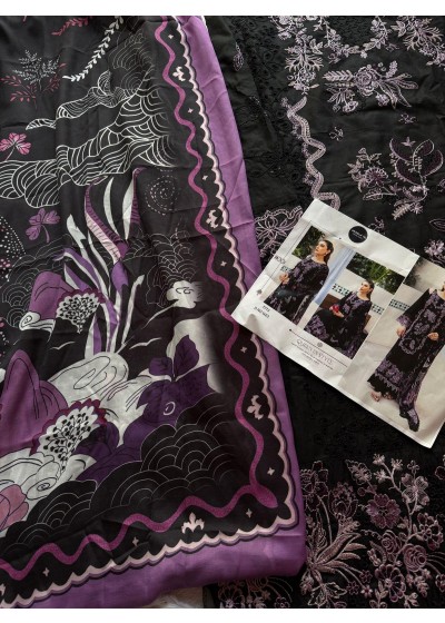 MEHBOOB TEX 1603 PAKISTANI BLACK COLOUR FESTIVAL SALWAR SUIT