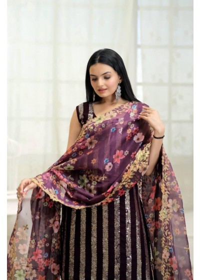  LW 9138  PREMIUM DESIGNER READYMADE TOP-SHARARA-DUPATTA COLLECTIONS 