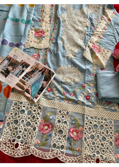ZIAAZ DESIGNS 880 CAMBRIC COTTON SUMMER COLLETION PAKISTANI SUIT