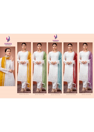 YANYA DESIGNER 023 READY MADE PARTY WEAR TOP AND BOTTOM WITH DUPATTA SET