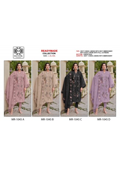  MUSHK MR 1045 PAKISTANI READY MADE EID COLLETION SUIT