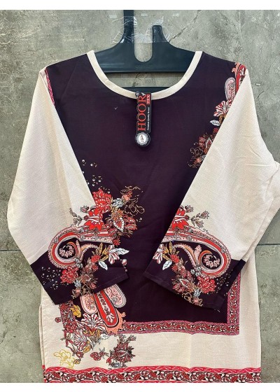 HF-181 PAKISTANI COTTON PRINTED CORD SET 