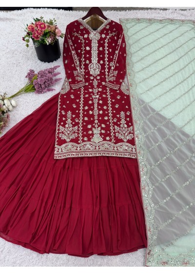 DD 1006 PAKISTANI GHARARA SUITS ONLINE