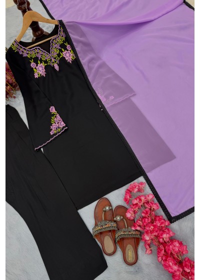 PD 1099 DESIGNER  BLACK COLOUR SALWAR SUITS