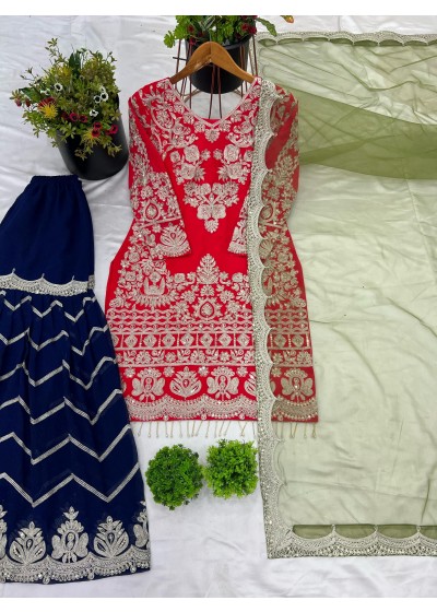 SR 1692 PARTY WEAR PALAZZO SALWAR SUITS