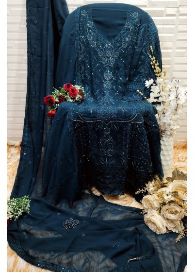 SANA MARYAM SM 184 PAKISTANI FESTIVAL SALWAR SUITS 