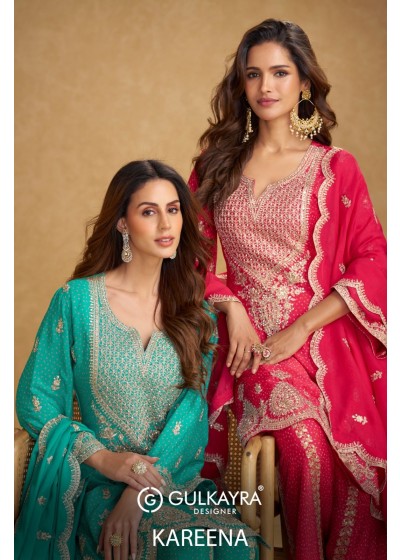 GULKAYRA BY KAREENA DESIGNER EMBROIDERY SALWAR SUITS 