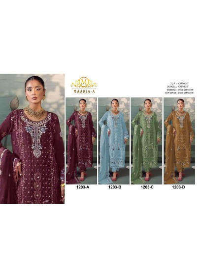 MARIA-A 1203 PAKISTANI TRANDIG SLWAR KAMEEZ